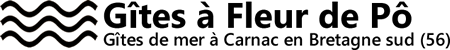 Gîtes à Fleur de Pô Logo